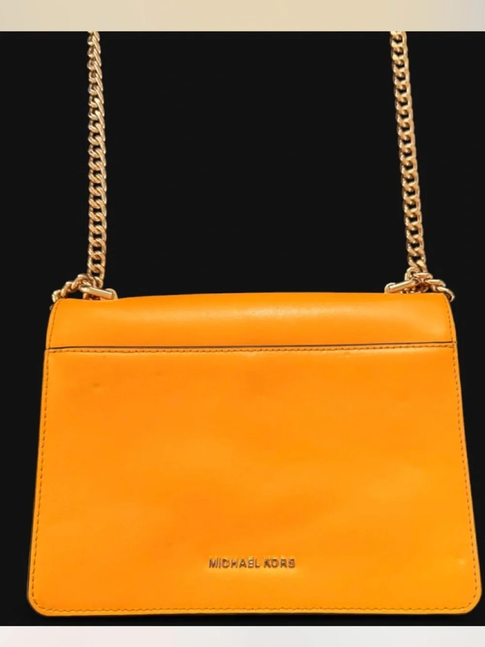 Michael Kors structured leather
